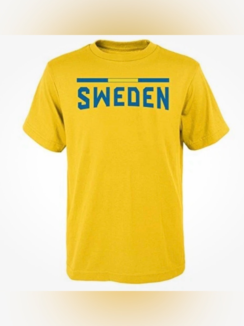 NWT [Gen2] Sweden National Team World Cup Soccer Color Bar Shirt Youth XL 18
